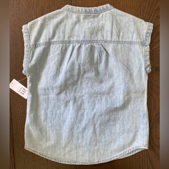 GAP girls denim top - size 5 years - Picture 3 of 5